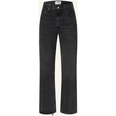 Agolde Straight Jeans Valen schwarz