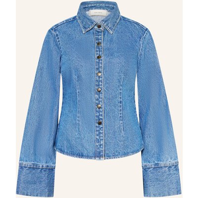 Neo Noir Hemdbluse Rosa blau