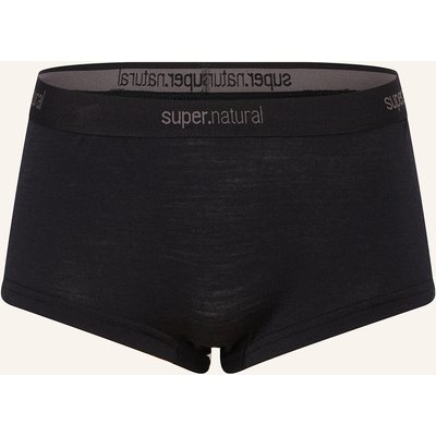 Super.Natural Funktionswäsche-Panty tundra175 Boyfriend Mit Merinowolle schwarz