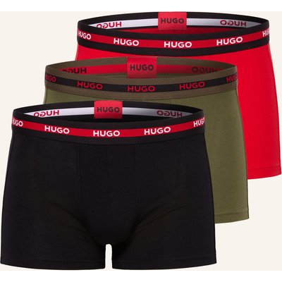 Hugo 3er-Pack Boxershorts Triplet Planet gruen