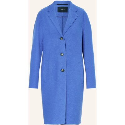 Oui Wollmantel blau