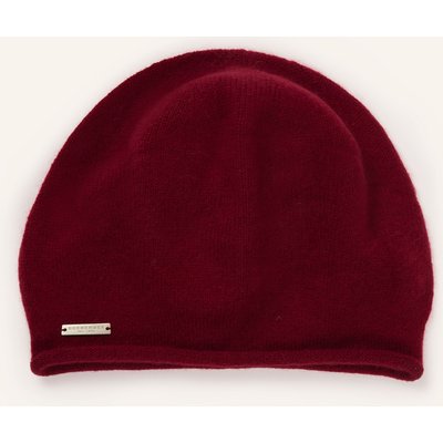 Seeberger Cashmere-Mütze Baske rot