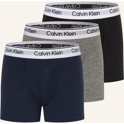 Calvin Klein 3er-Pack Boxershorts Icon Cotton Stretch schwarz