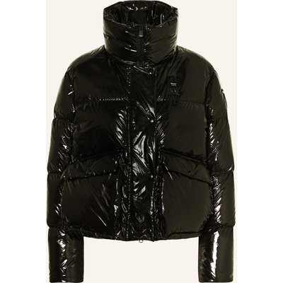 Blauer Daunenjacke Clare schwarz