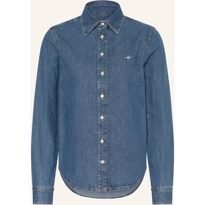 Gant Jeansbluse blau
