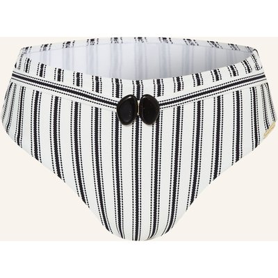 Watercult High-Waist-Bikini-Hose Seaside Splash weiss