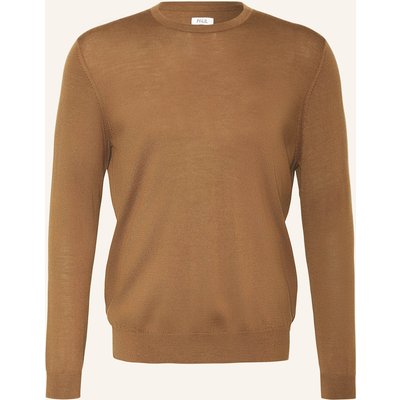 Paul Pullover Aus Merinowolle braun