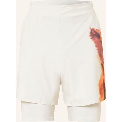 Y-3 2-In-1-Tennisshorts grau