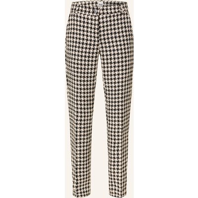 Brax Tweed-Hose Maron schwarz