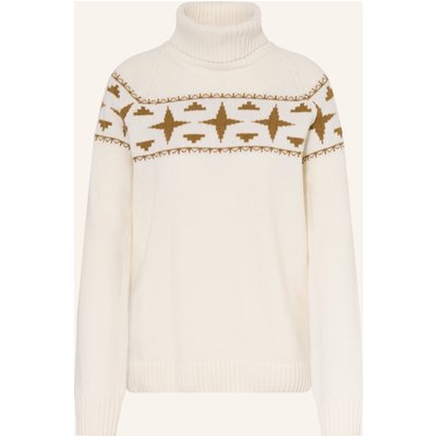 8848 Altitude Rollkragenpullover Sage Aus Merinowolle weiss