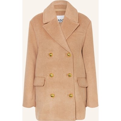 Ganni Jacke beige