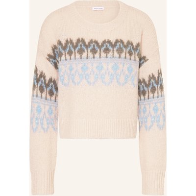 Mrs & Hugs Pullover Mit Alpaka weiss