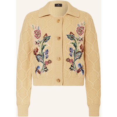 Etro Strickjacke beige
