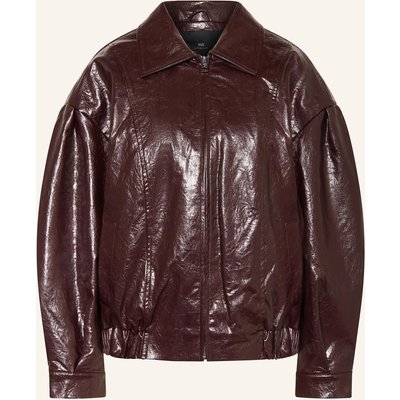 Withblack Blouson Gilian In Lederoptik rot