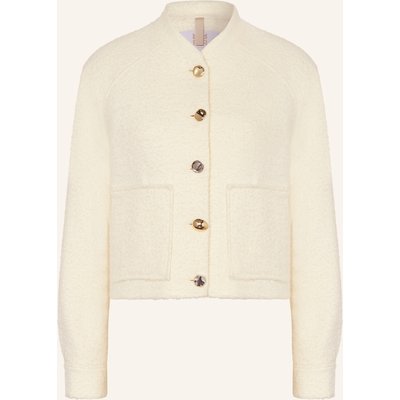 Riani Kastenjacke Aus Bouclé weiss