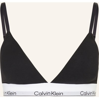 Calvin Klein Triangel-Bh Icon Cotton Modal schwarz