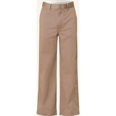Calvin Klein Jeans Chino Baggy Relaxed Fit braun