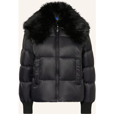 Hugo Schlupfjacke Fuji Mit Abnehmbarem Kunstfell schwarz