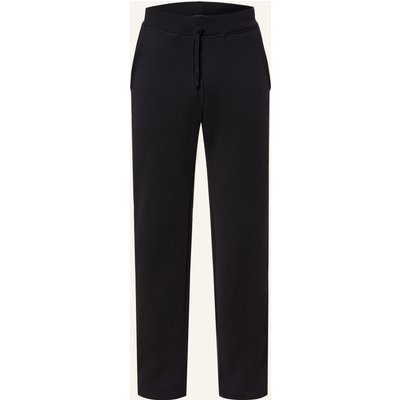 Maerz Muenchen Piqué-Strickhose Im Jogging-Stil Regular Fit blau