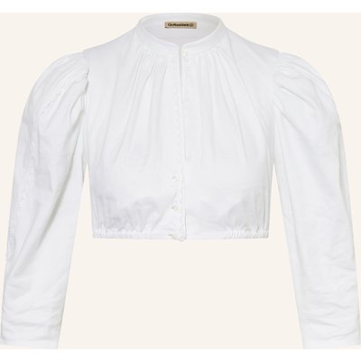 Gottseidank Dirndlbluse Rebecca Mit 3/4-Arm weiss