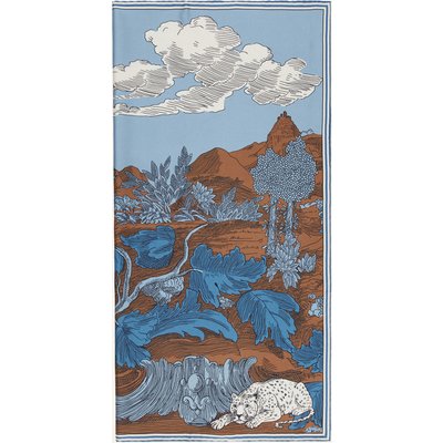 Inoui Editions Tuch Aus Seide schwarz