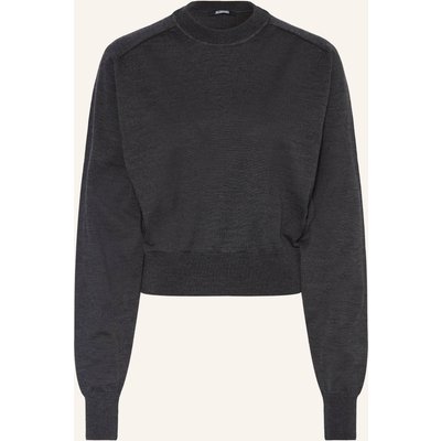 Jacquemus Pullover Le Sweater Brode grau
