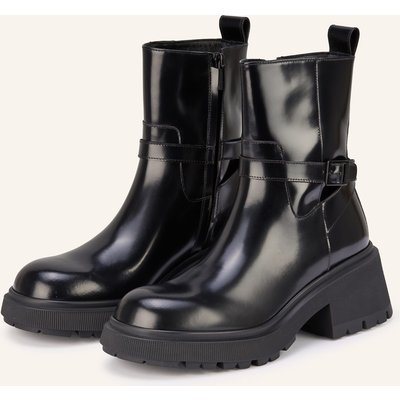 Jimmy Choo Biker Boots Conny Flat schwarz