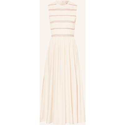 Neo Noir Kleid Atika Mit Rüschen weiss