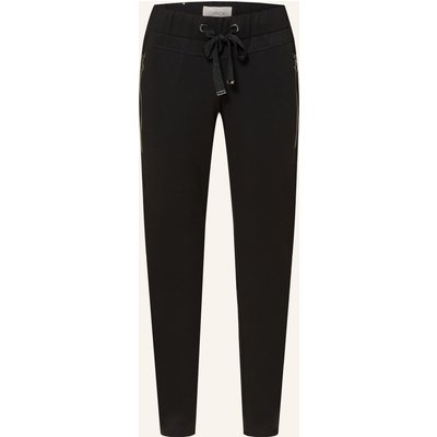 Cartoon Hose Im Jogging-Stil schwarz