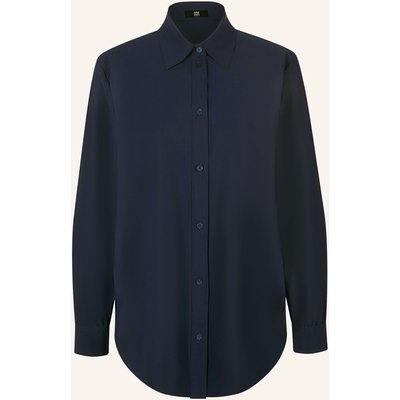 Riani Hemdbluse Aus Jersey blau