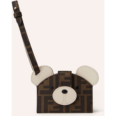 Fendi Kartenetui Best Friends Forever braun