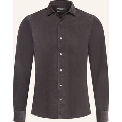 Marc O'polo Cordhemd Shaped Fit grau