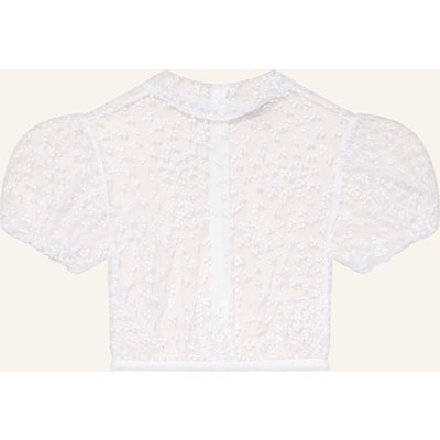 Kinga Mathe Dirndlbluse Leni weiss