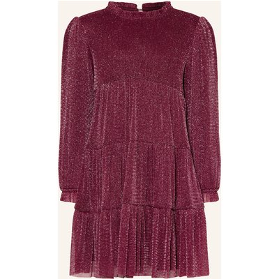 S.Oliver Red Kleid Mit Glitzergarn rot