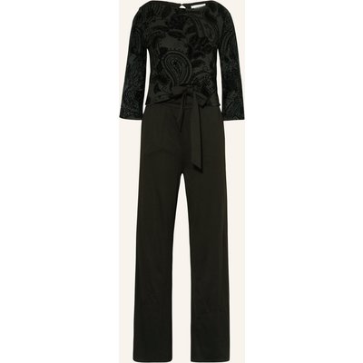 Comma Jumpsuit schwarz