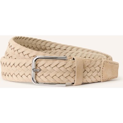 Schuchard & Friese Flechtgürtel Simone Aus Leder beige