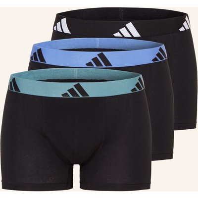 Adidas 3er-Pack Boxershorts Active Flex Cotton schwarz