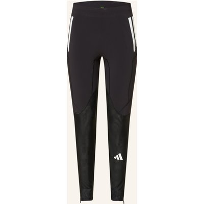 Adidas Lauf-Tights Adizero Running schwarz