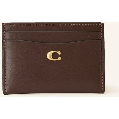 Coach Kartenetui Essential braun