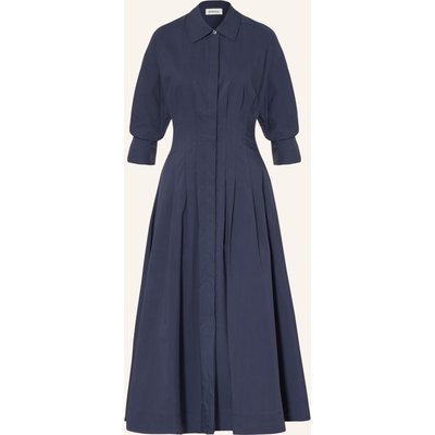 Simkhai Hemdblusenkleid Jazz Mit 3/4-Arm blau