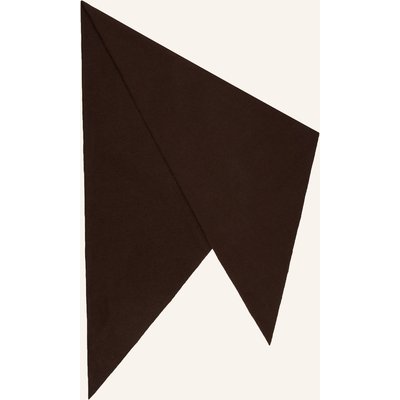 S.Marlon Dreieckstuch Aus Cashmere braun