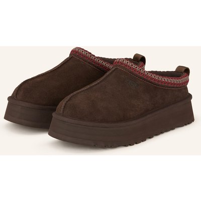 Ugg Plateau-Pantoletten Tazz braun