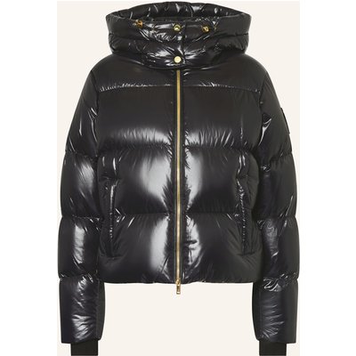 Moose Knuckles Daunenjacke Moonstone Mit Abnehmbarer Kapuze schwarz