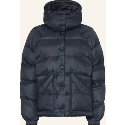 Samsøe Samsøe Steppjacke Sahanay Mit Abnehmbarer Kapuze blau
