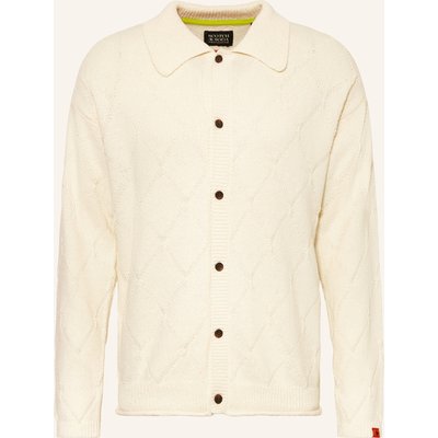 Scotch & Soda Strickjacke weiss