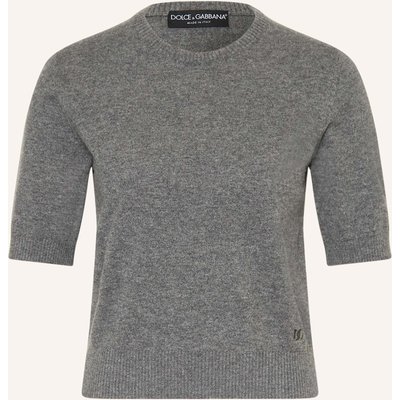 Dolce & Gabbana Strickshirt Aus Cashmere grau