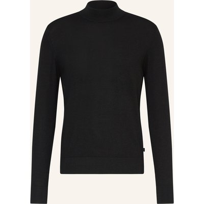 Digel Pullover Dador Aus Merinowolle schwarz