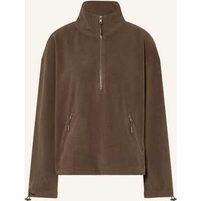 Mrs & Hugs Fleece-Troyer braun