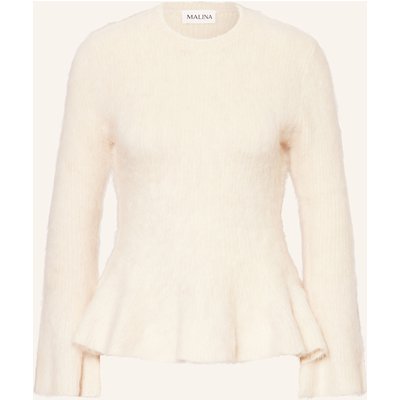 Malina Pullover Leandra Aus Alpaka weiss