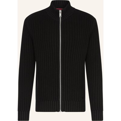 Hugo Strickjacke Sriton schwarz